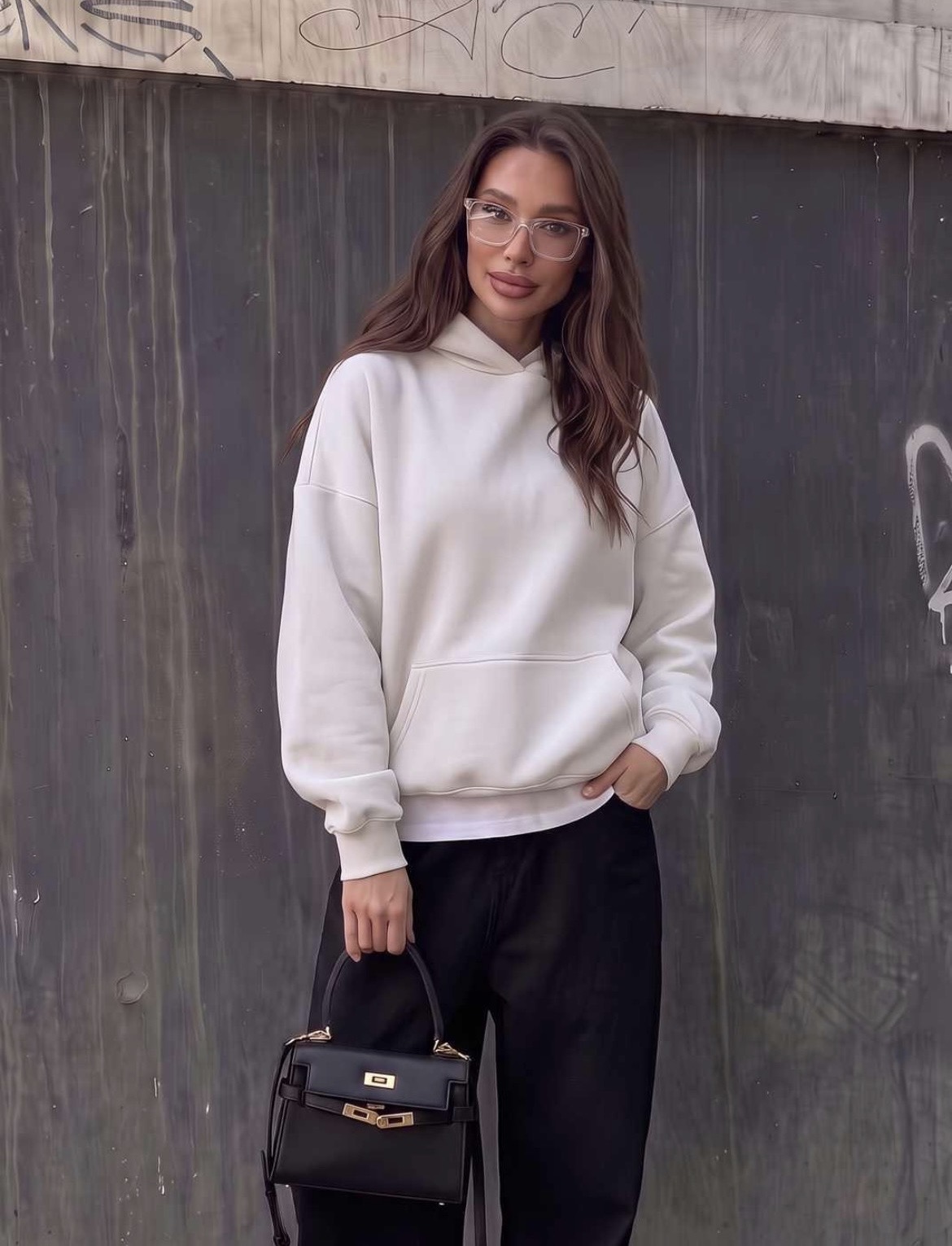 Bluza z kapturem Basic