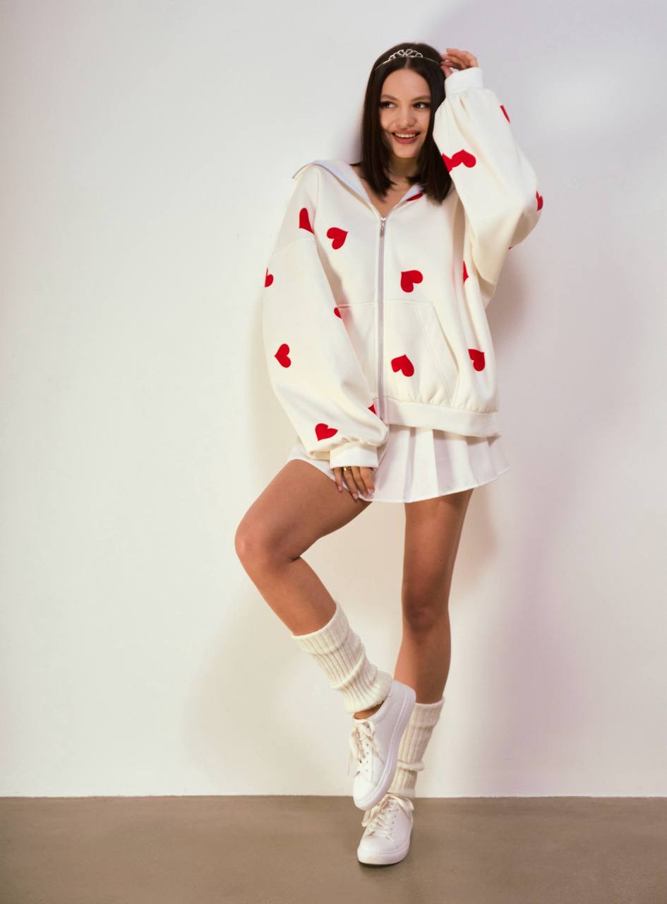 Bluza Serduszki